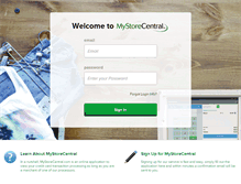 Tablet Screenshot of mystorecentral.com